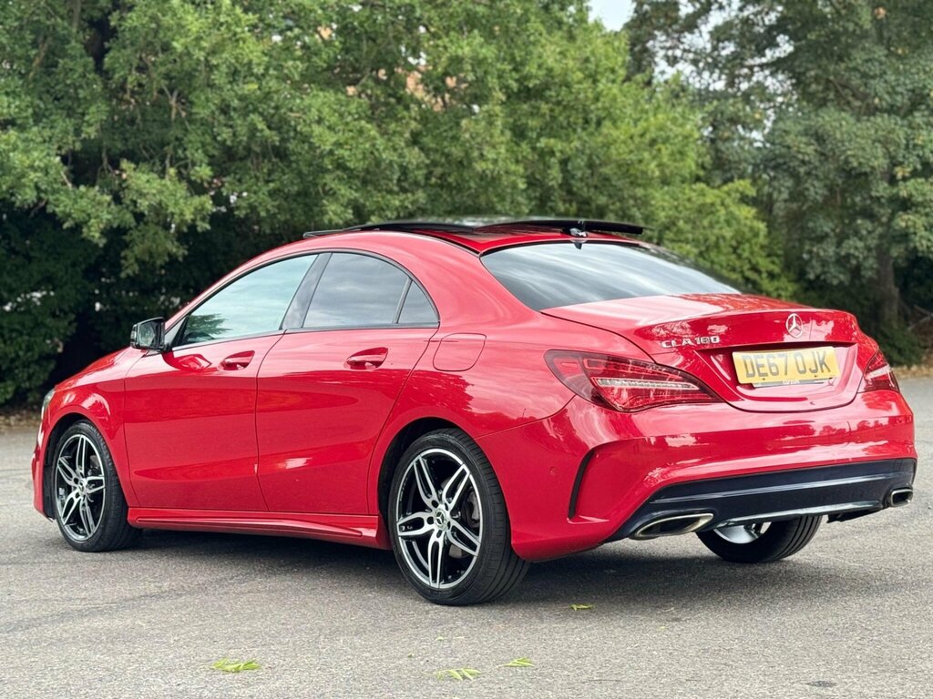 Mercedes-Benz CLA Class 1.6 Cla180 Amg Line Coupe 7G-dct Euro 6 Ss Red #4
