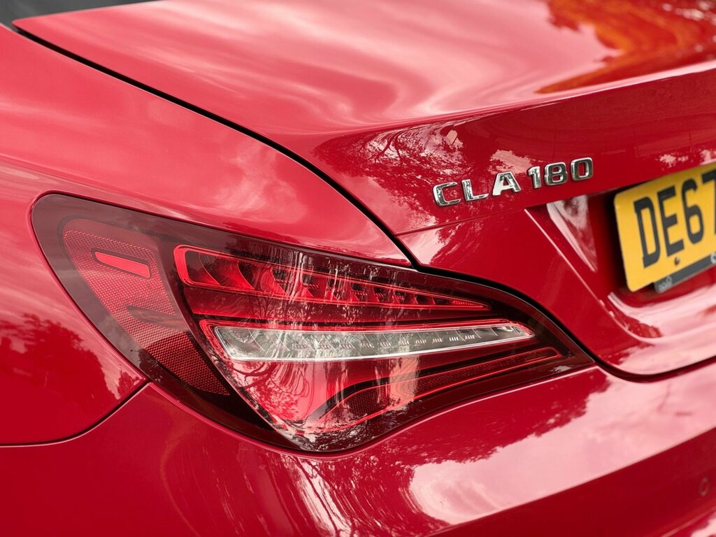Mercedes-Benz CLA Class Cla 200D Amg Line Tip Red #55