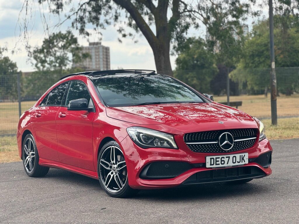 Mercedes-Benz CLA Class 1.6 Cla180 Amg Line Coupe 7G-dct Euro 6 Ss Red