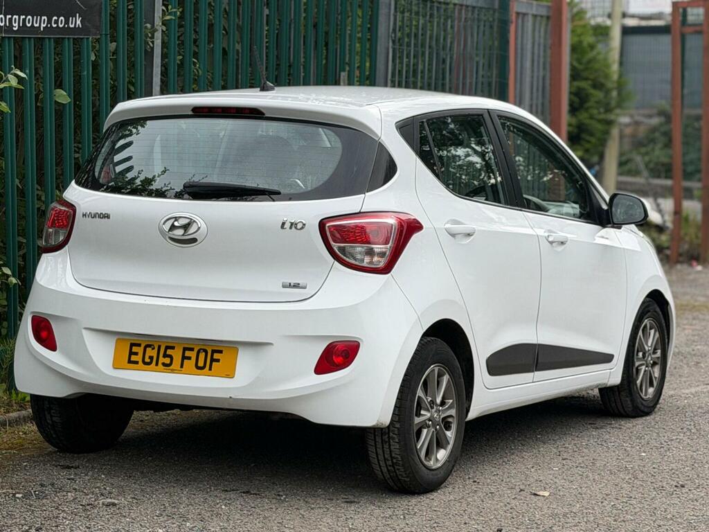 Hyundai I10 1.2 Premium Euro 5 White #6