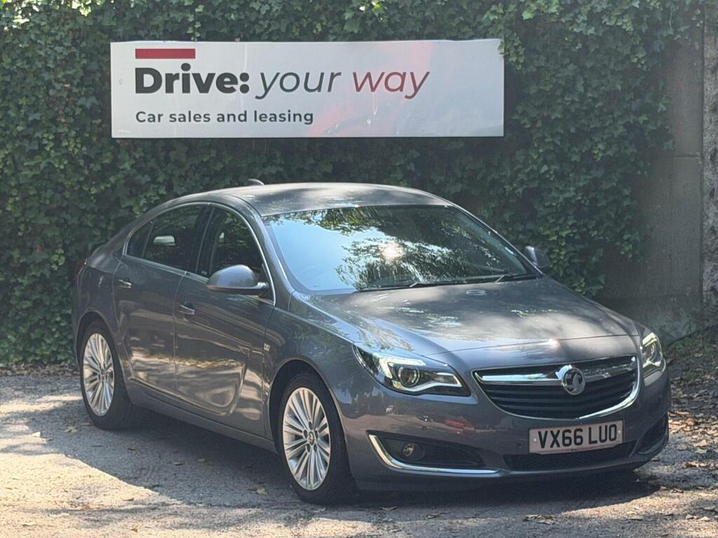 Vauxhall Insignia Hatchback 1.6 Cdti Ecoflex Tech Line Euro 6 Ss Grey