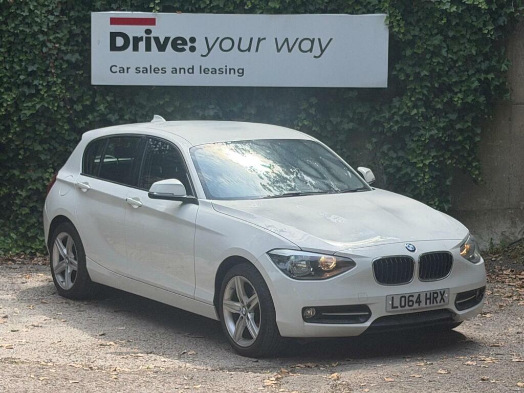 BMW 1 Series Hatchback 2.0 116D Sport Euro 5 Ss 201464 White