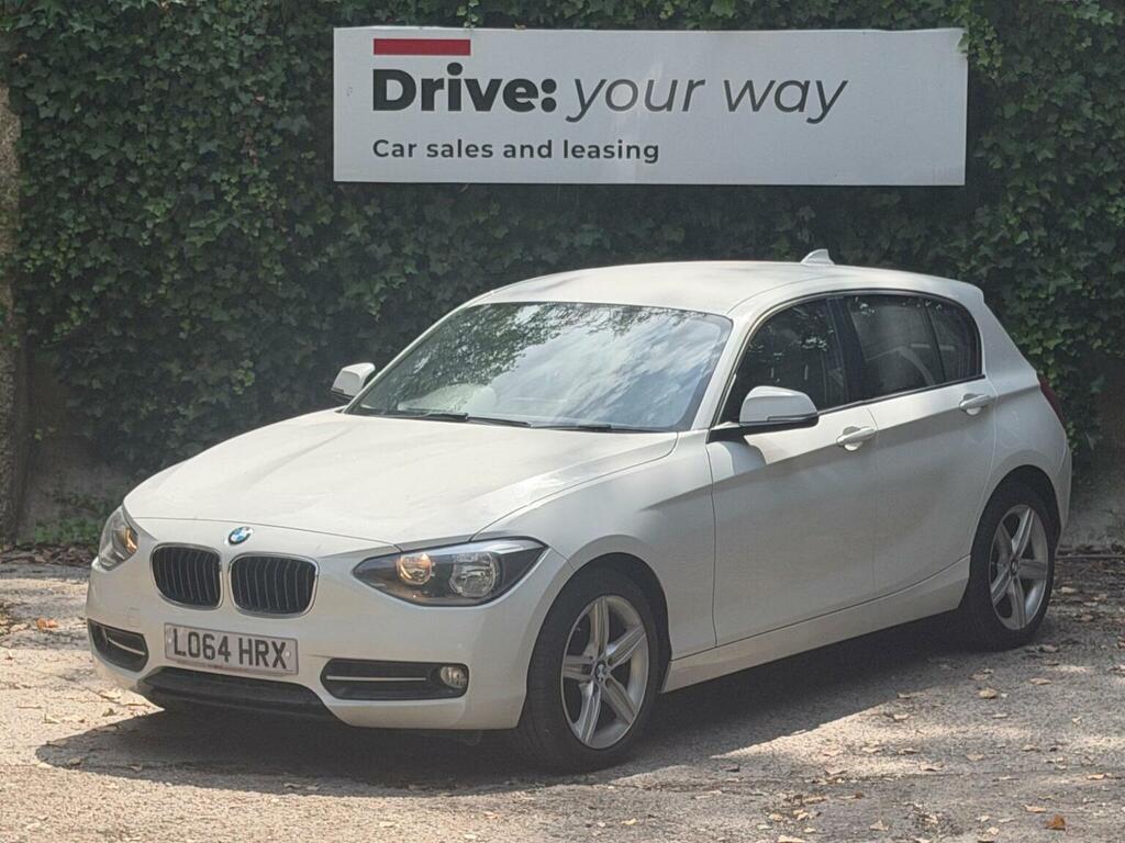 BMW 1 Series Hatchback 2.0 116D Sport Euro 5 Ss 201464 White #3