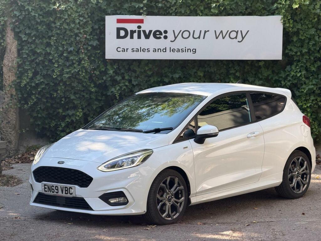 Ford Fiesta Hatchback 1.0T Ecoboost St-line Edition Euro 6 S White #3