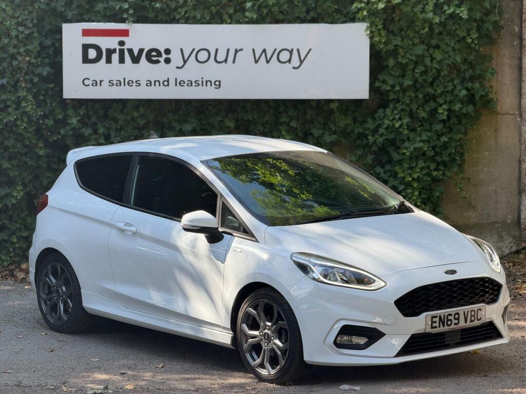 Ford Fiesta Hatchback 1.0T Ecoboost St-line Edition Euro 6 S White
