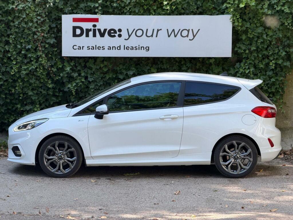 Ford Fiesta Hatchback 1.0T Ecoboost St-line Edition Euro 6 S White #4