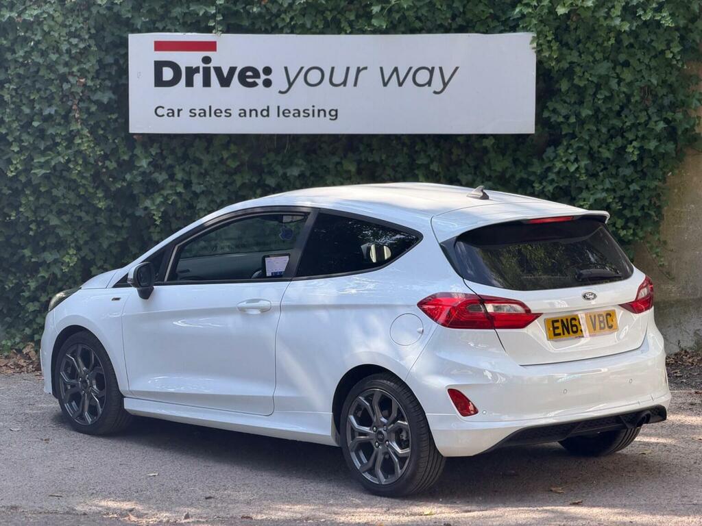 Ford Fiesta Hatchback 1.0T Ecoboost St-line Edition Euro 6 S White #5