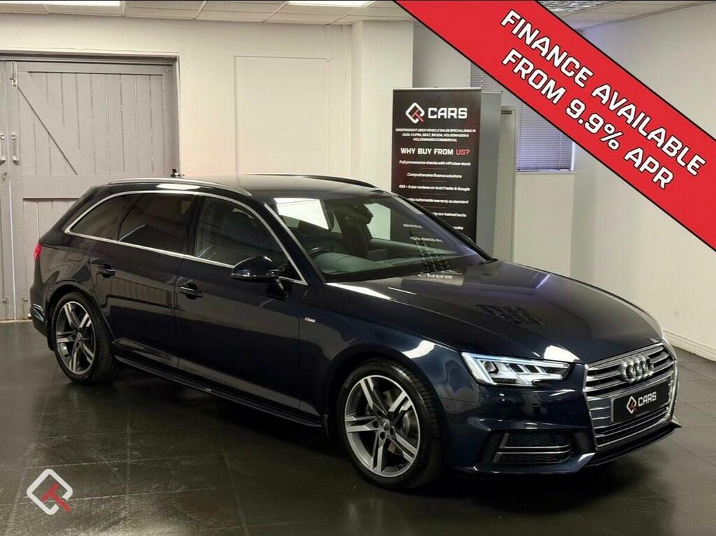 Audi A4 Avant Estate 1.4 Tfsi S Line S Tronic Euro 6 Ss Blue