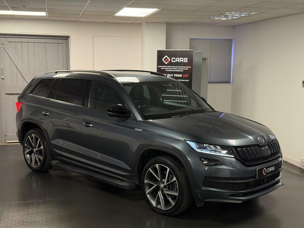Skoda Kodiaq Suv 2.0 Tdi Sportline Dsg 4Wd Euro 6 Ss 7 WJ70GKL Grey #3