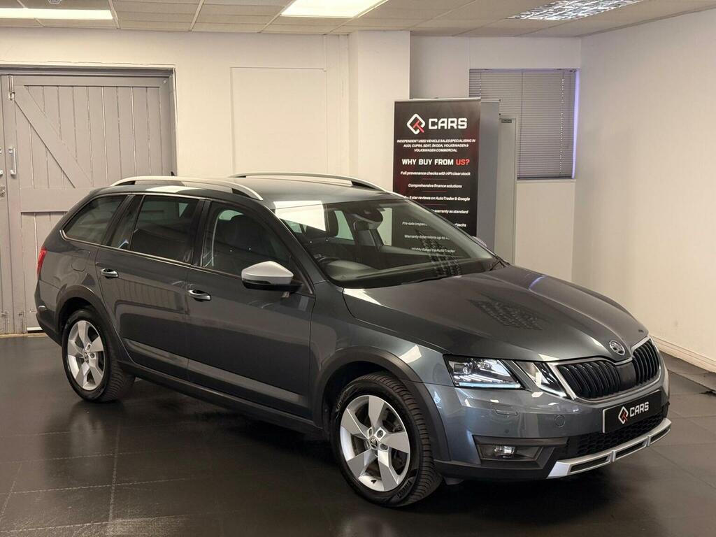Skoda Octavia Estate 2.0 Tdi Scout Dsg 4Wd Euro 6 Ss 201 Grey
