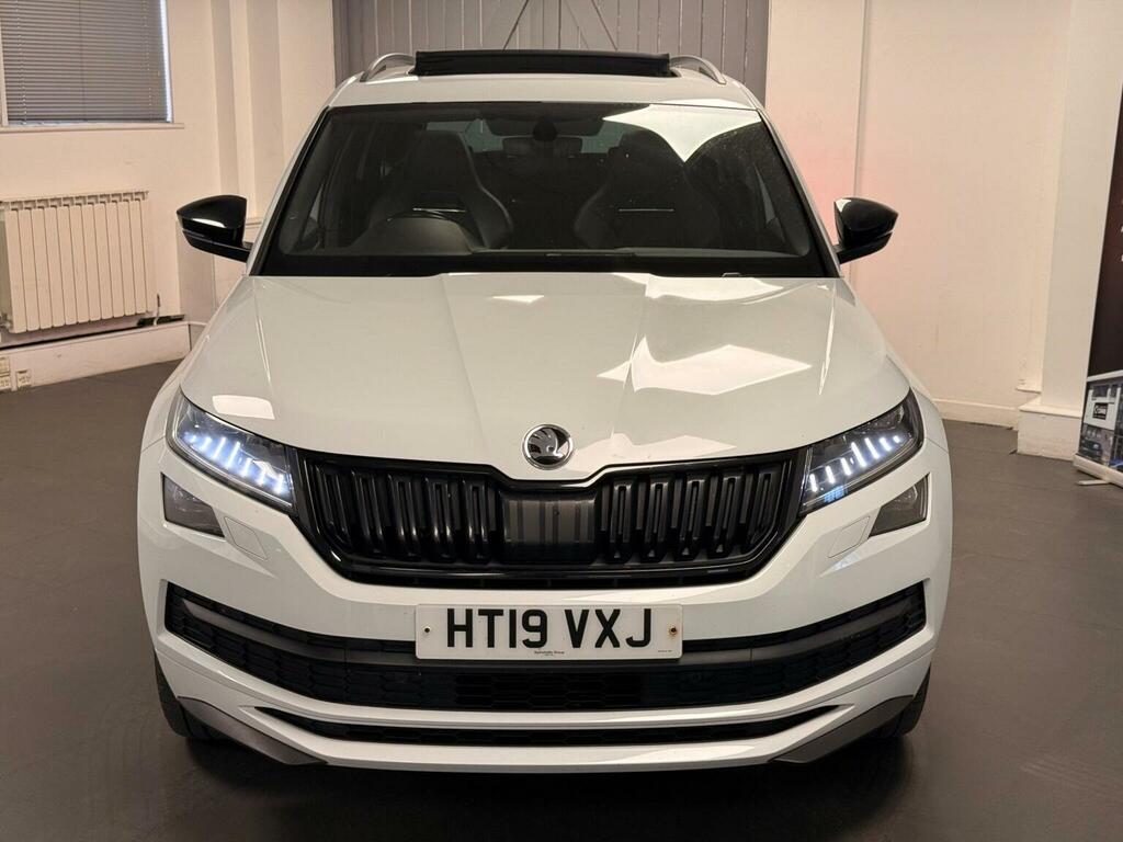 Skoda Kodiaq 2.0 Tsi Sportline Dsg 4Wd Euro 6 Ss 7 Seat White #4