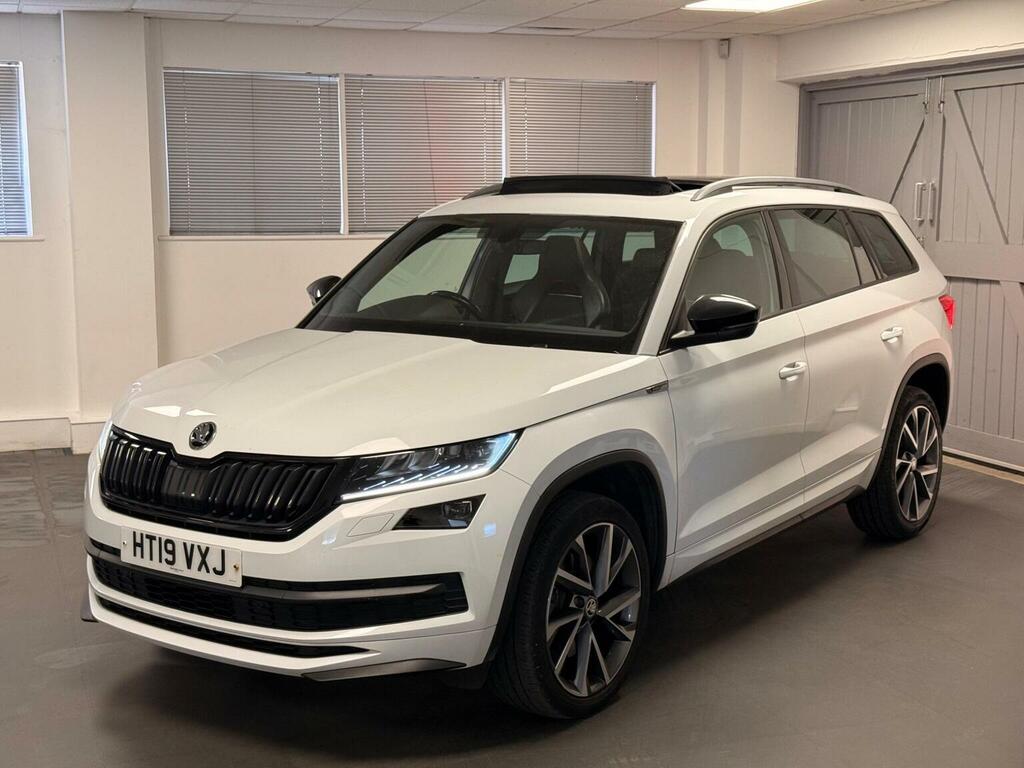 Skoda Kodiaq 2.0 Tsi Sportline Dsg 4Wd Euro 6 Ss 7 Seat White #5