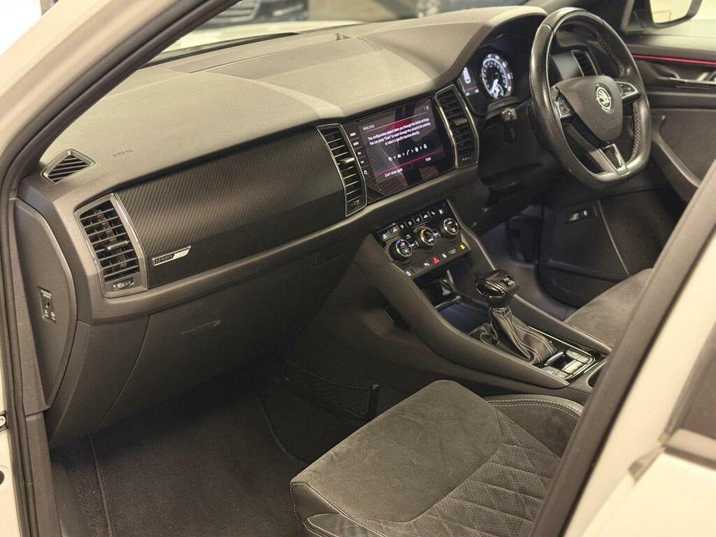 Skoda Kodiaq 2.0 Tsi Sportline Dsg 4Wd Euro 6 Ss 7 Seat White #6