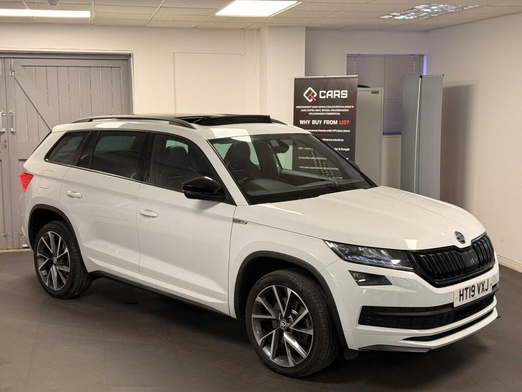 Skoda Kodiaq 2.0 Tsi Sportline Dsg 4Wd Euro 6 Ss 7 Seat White #3
