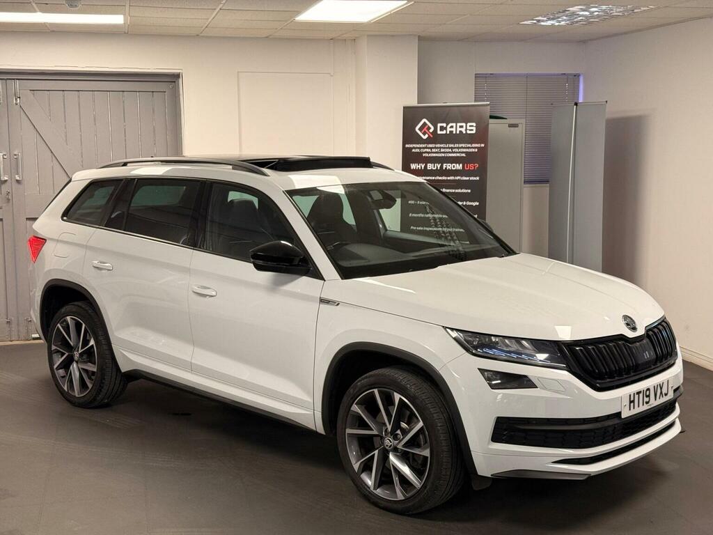 Skoda Kodiaq 2.0 Tsi Sportline Dsg 4Wd Euro 6 Ss 7 Seat White