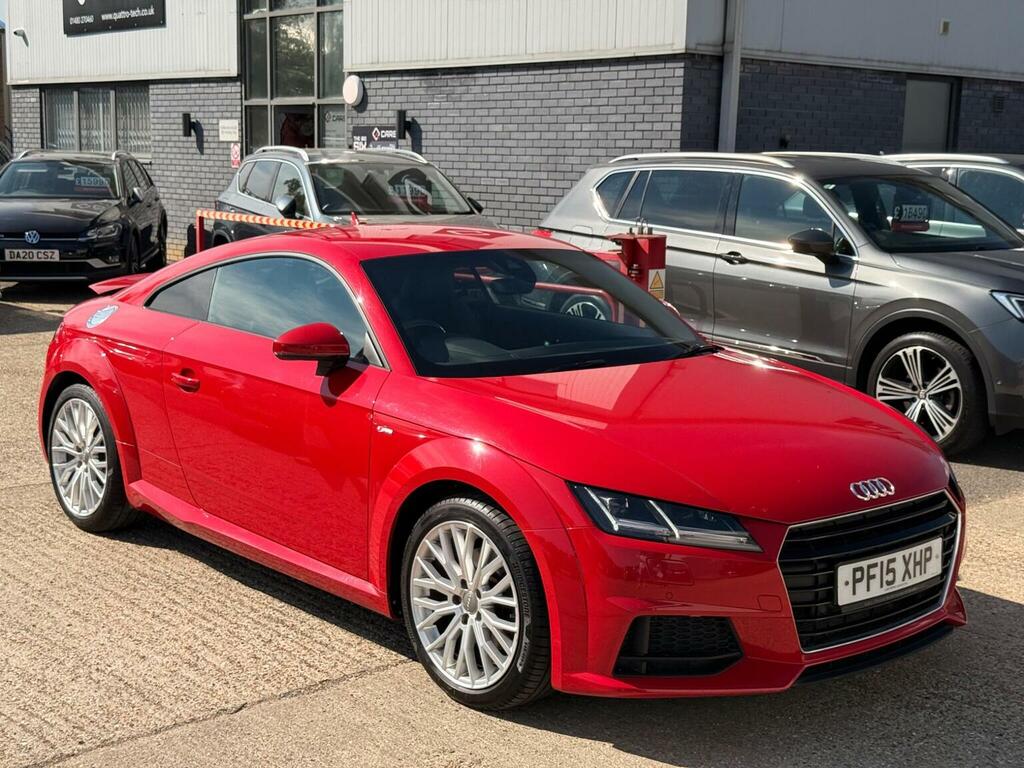 Audi TT 2.0 Tfsi S Line S Tronic Euro 6 Ss Red
