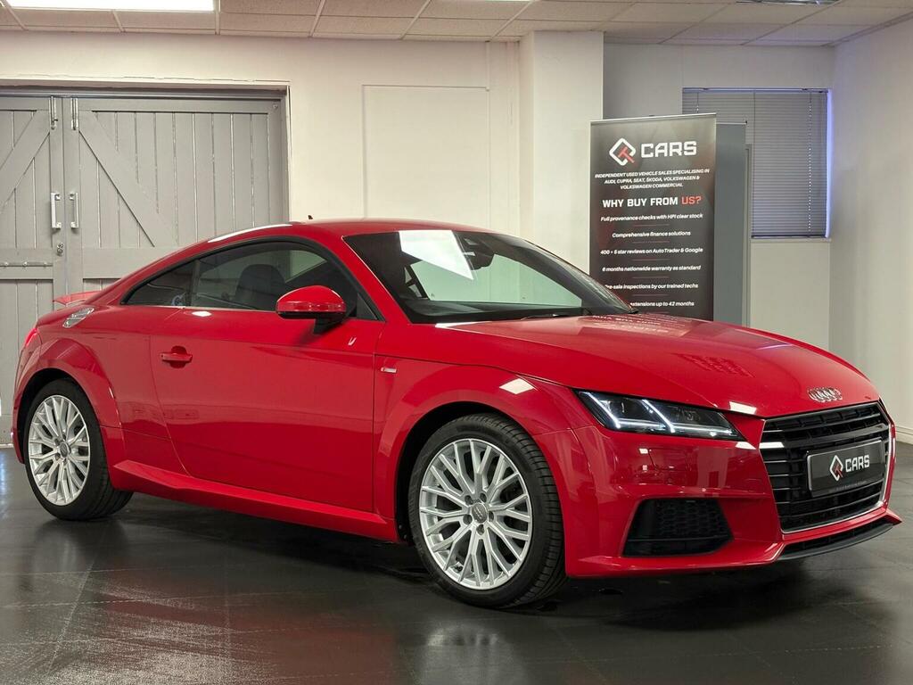 Audi TT Coupe 2.0 Tfsi S Line S Tronic Euro 6 Ss 2 Red