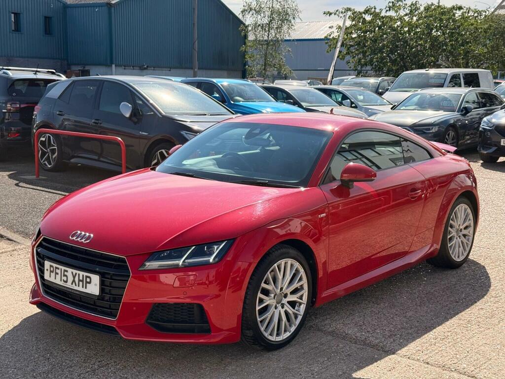 Audi TT 2.0 Tfsi S Line S Tronic Euro 6 Ss Red #3