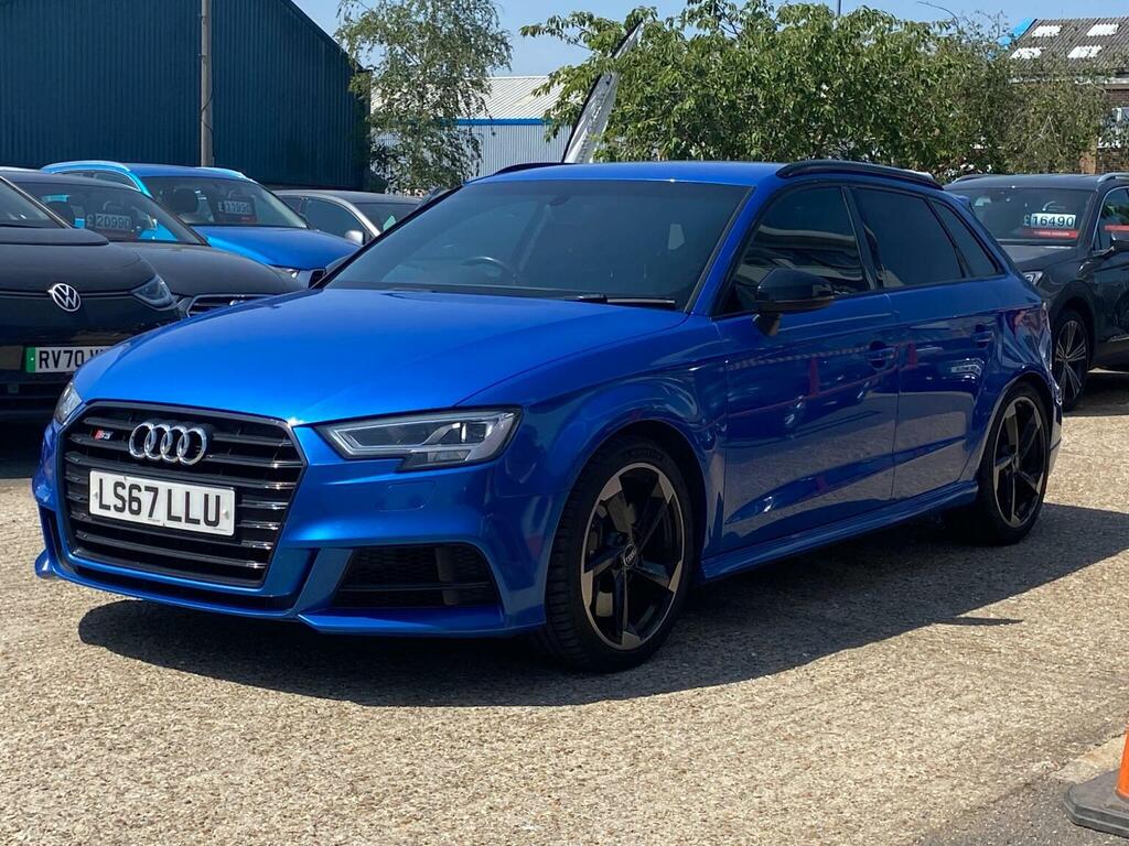 Audi S3 2.0 Tfsi Black Edition Sportback S Tronic Quattro Blue #2