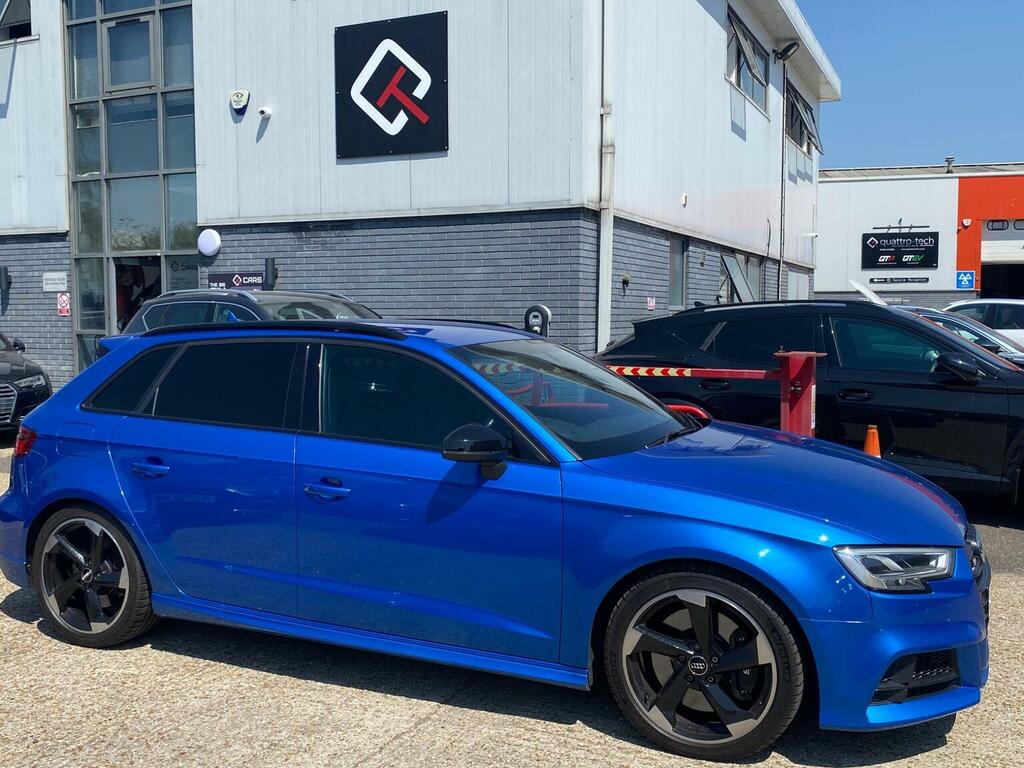 Audi S3 2.0 Tfsi Black Edition Sportback S Tronic Quattro Blue