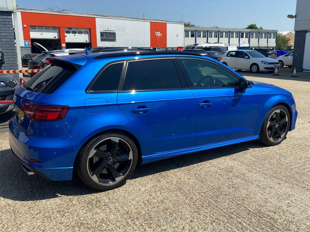 Audi S3 2.0 Tfsi Black Edition Sportback S Tronic Quattro Blue #4