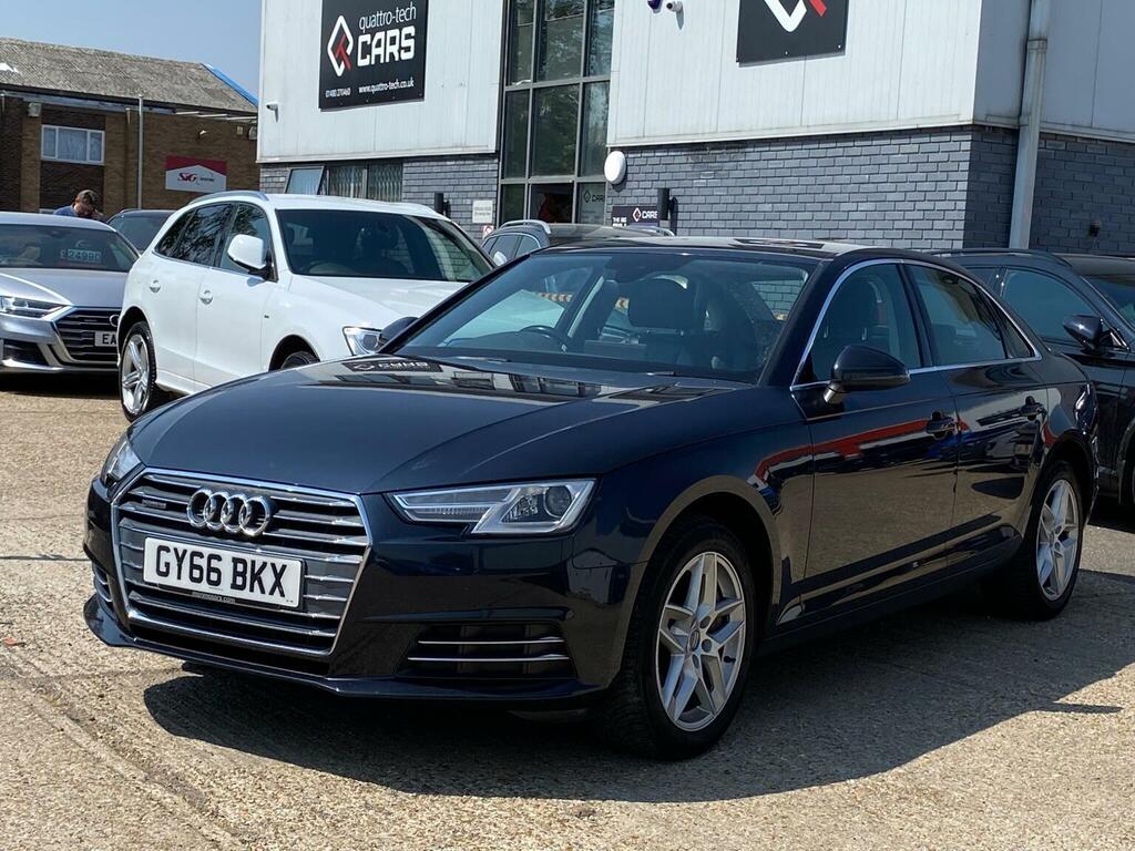 Audi A4 2.0 Tfsi Sport S Tronic Quattro Euro 6 Ss Blue