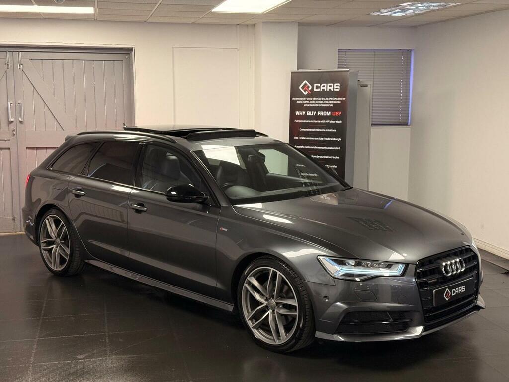 Audi A6 Avant 2.0 Tdi Black Edition S Tronic Quattro Euro 6 Ss Grey