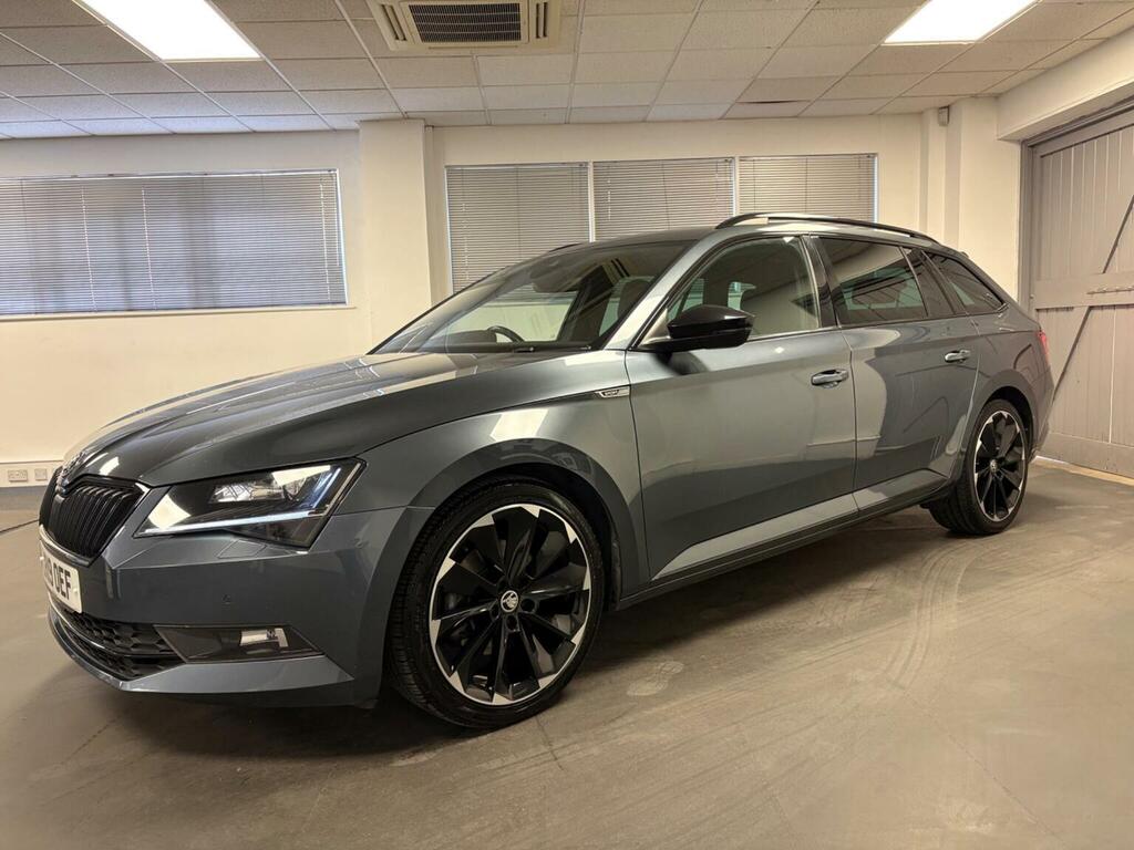 Skoda Superb 1.5 Tsi Act Sportline Plus Dsg Euro 6 Ss Grey #6