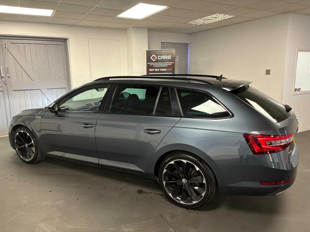 Skoda Superb 1.5 Tsi Act Sportline Plus Dsg Euro 6 Ss Grey #4