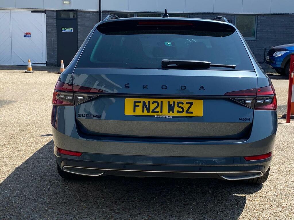 Skoda Superb 2.0 Tdi Sportline Plus Dsg 4Wd Euro 6 Ss Grey #6