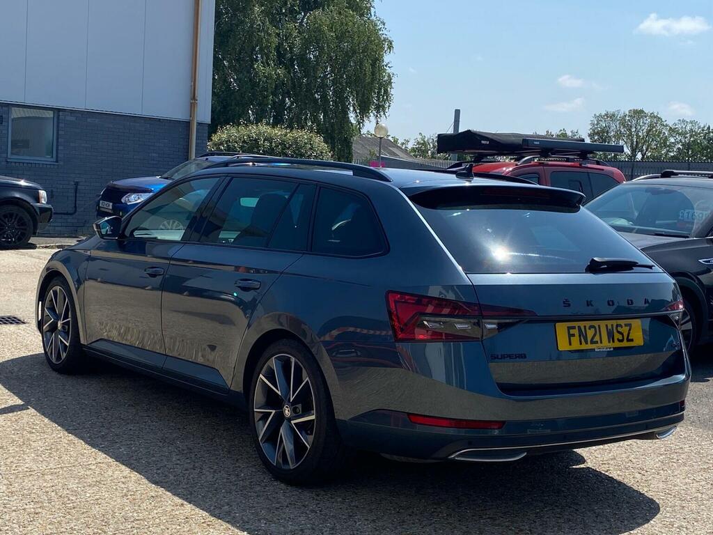 Skoda Superb 2.0 Tdi Sportline Plus Dsg 4Wd Euro 6 Ss Grey #5