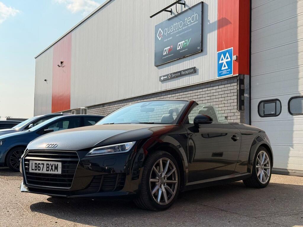 Audi TT 2.0 Tfsi Sport Roadster S Tronic Euro 6 Ss Black #3