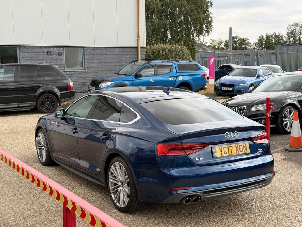 Audi A5 2.0 Tdi S Line Sportback S Tronic Quattro Euro 6 Blue #6