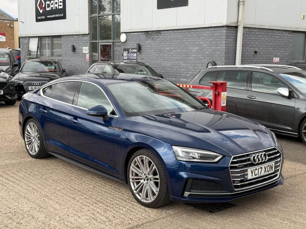 Audi A5 2.0 Tdi S Line Sportback S Tronic Quattro Euro 6 Blue