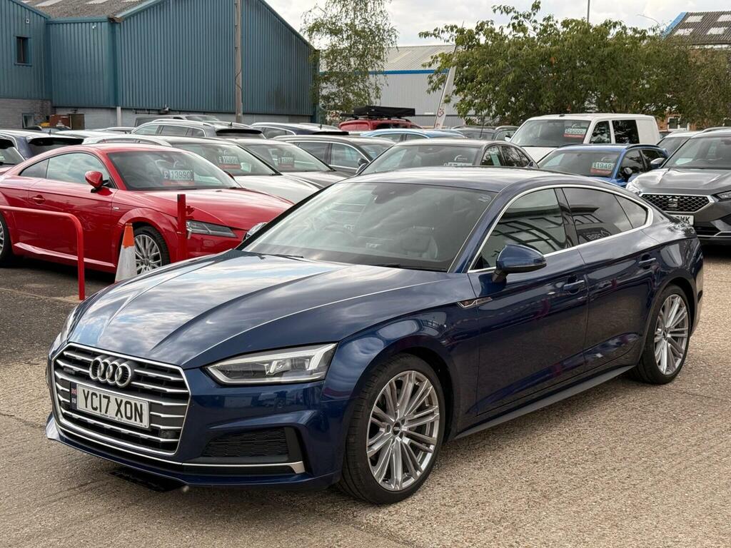 Audi A5 2.0 Tdi S Line Sportback S Tronic Quattro Euro 6 Blue #5