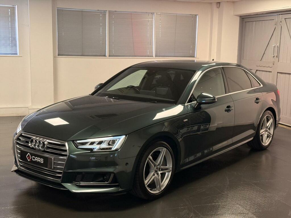 Audi A4 Saloon 2.0 Tfsi S Line S Tronic Quattro Euro 6 S Green #6