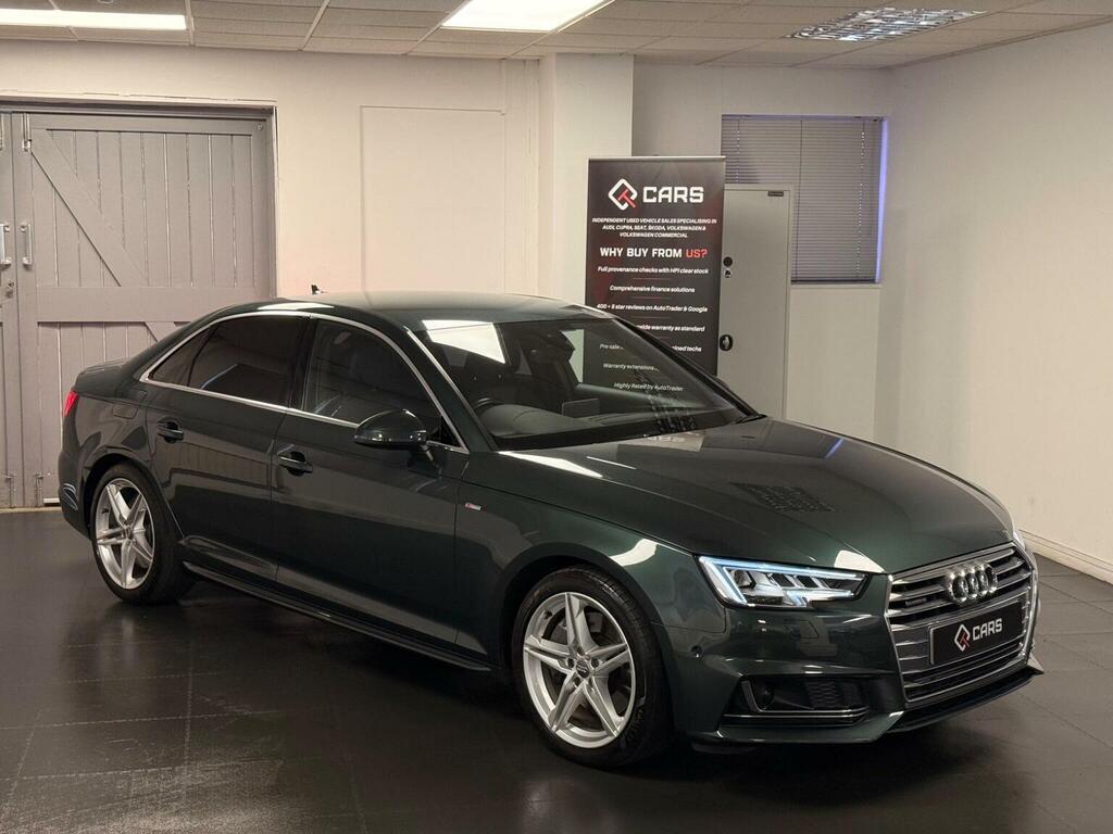 Audi A4 Saloon 2.0 Tfsi S Line S Tronic Quattro Euro 6 S Green #3
