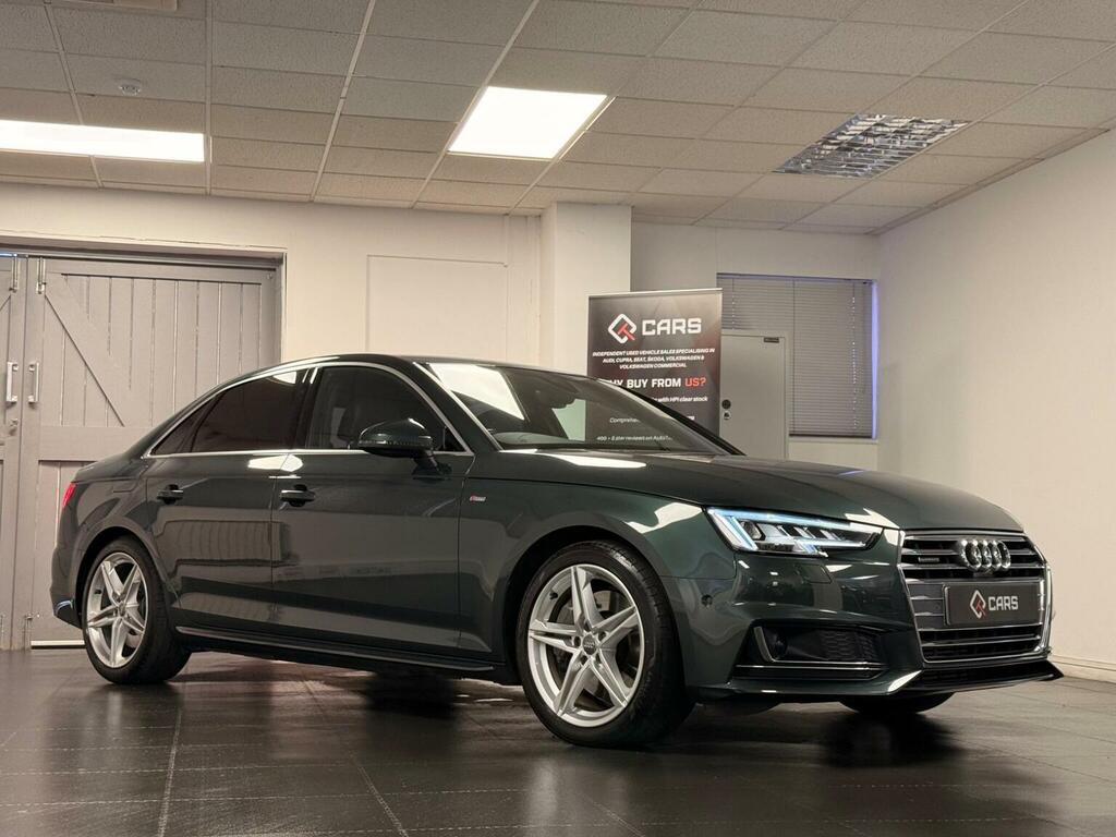 Audi A4 Saloon 2.0 Tfsi S Line S Tronic Quattro Euro 6 S Green #4