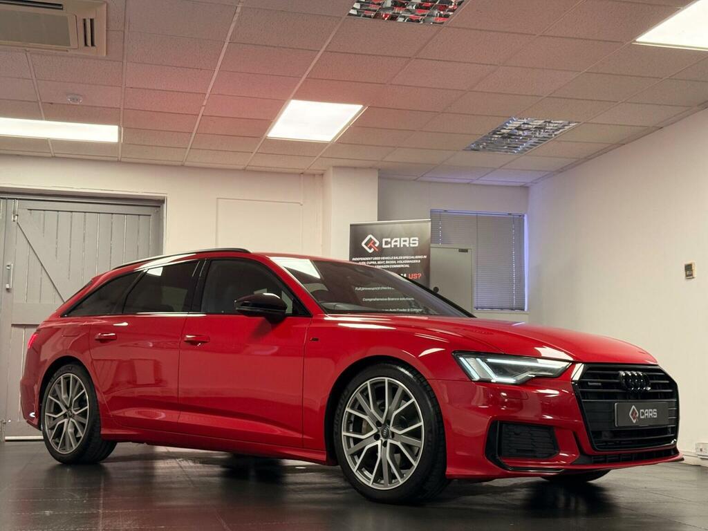 Audi A6 Avant 2.0 Tfsi 45 Black Edition S Tronic Quattro Euro 6 Red #4