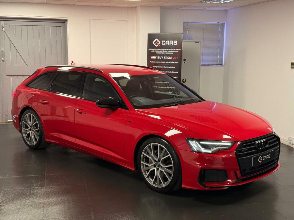 Audi A6 Avant 2.0 Tfsi 45 Black Edition S Tronic Quattro Euro 6 Red