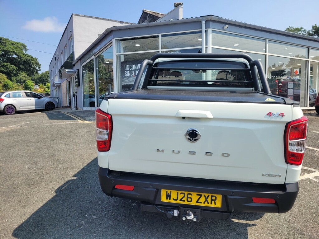 SsangYong Musso 2.2 Double Cab Pick Up Rebel White #6