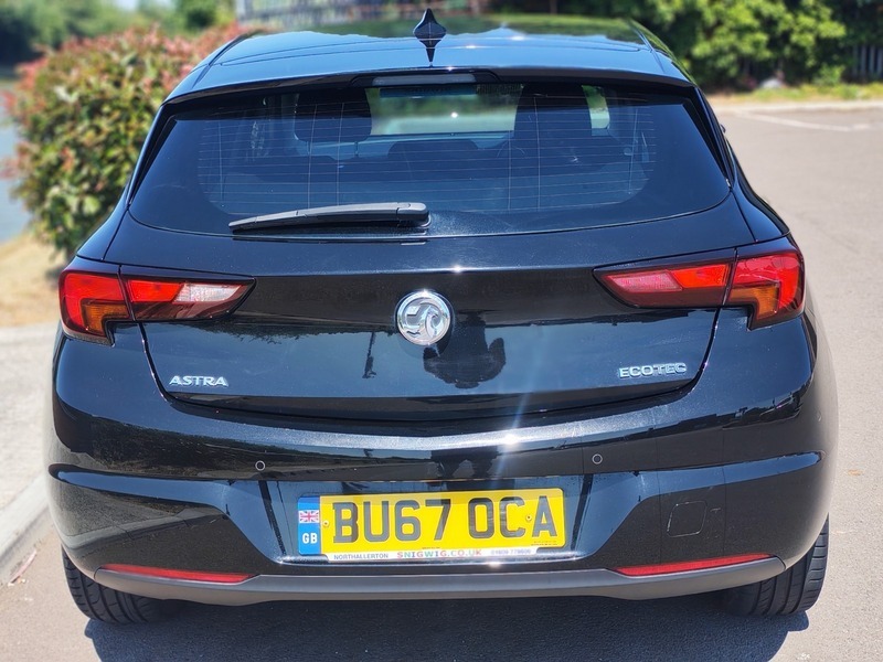 Vauxhall Astra 1.0I Turbo Ecotec Sri BU67OCA Black #3