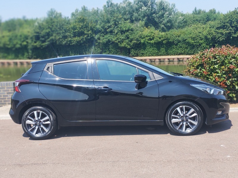 Nissan Micra 0.9 Ig-t N-connecta Hatchback Black #2