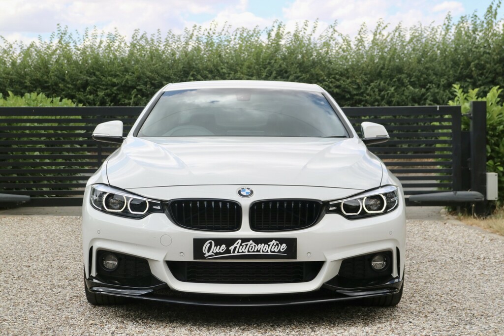 BMW 4 Series Gran Coupe 2.0 420D M Sport Coupe White #4