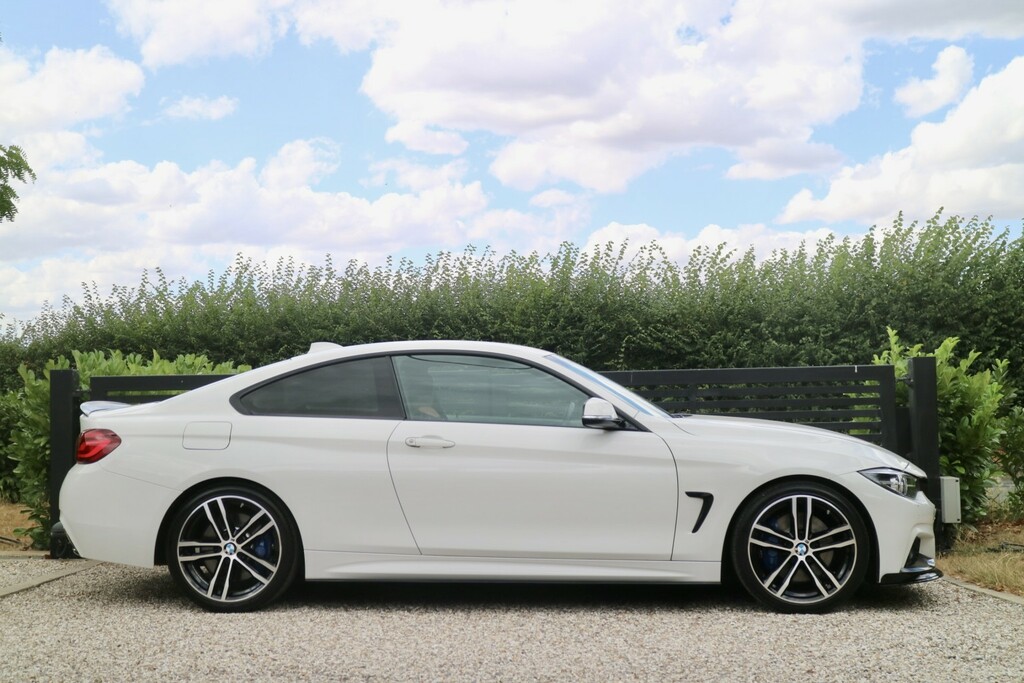 BMW 4 Series Gran Coupe 2.0 420D M Sport Coupe White #6