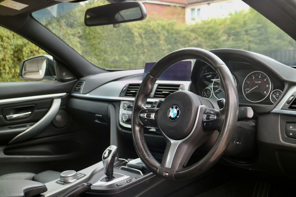 BMW 4 Series Gran Coupe 2.0 420D M Sport Coupe White #2