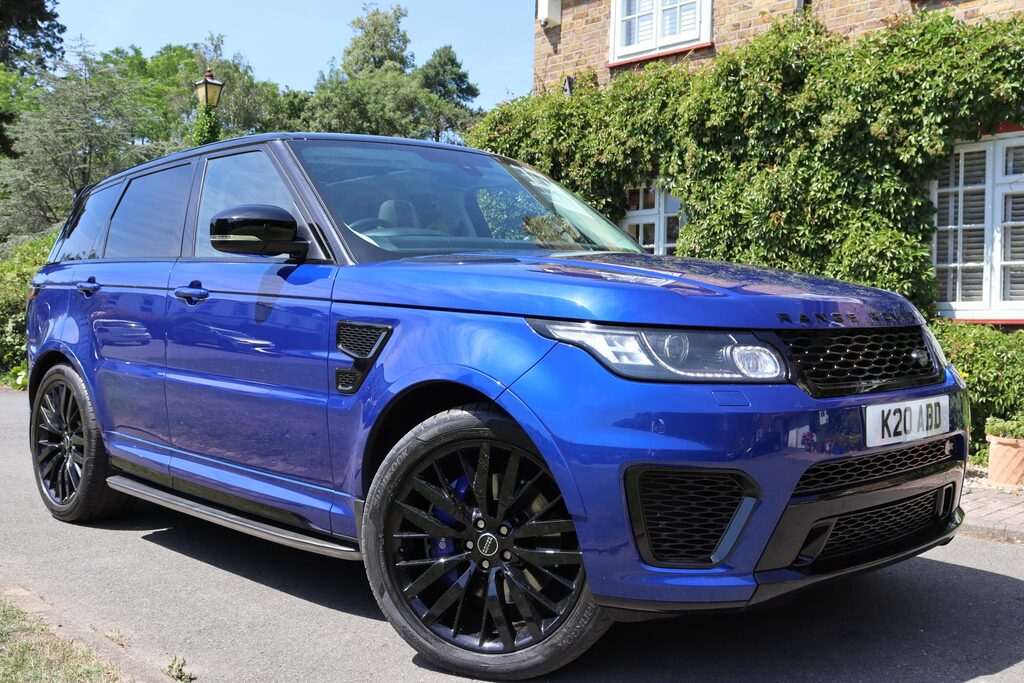 Land Rover Range Rover Sport 5.0 V8 Svr 4Wd Blue