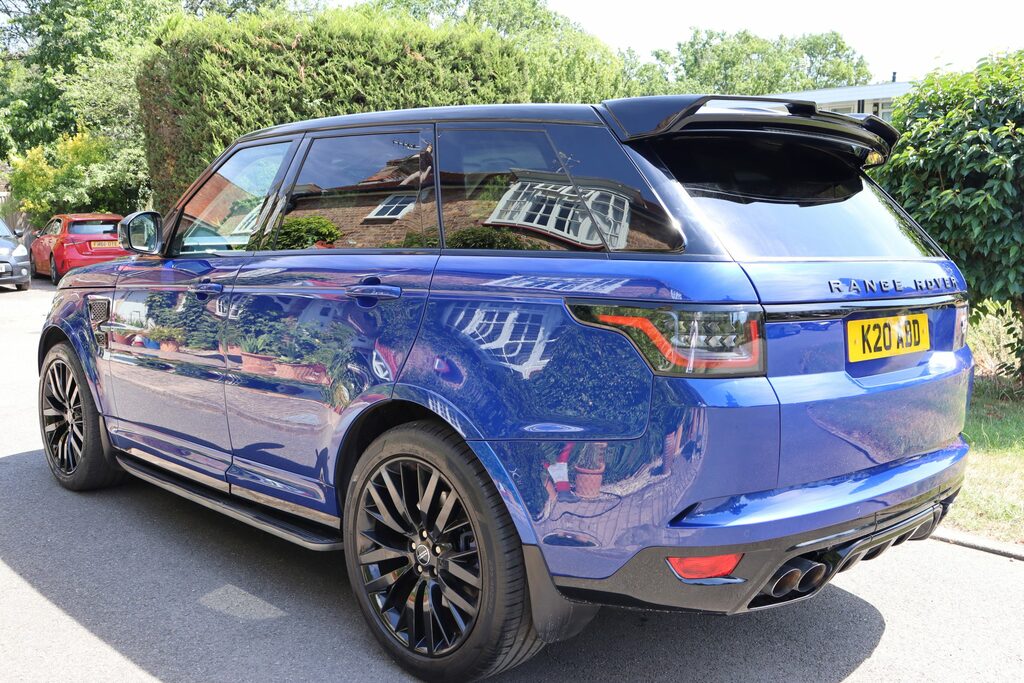 Land Rover Range Rover Sport 5.0 V8 Svr 4Wd Blue #5