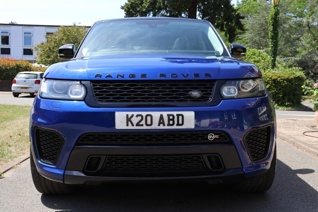 Land Rover Range Rover Sport 5.0 V8 Svr 4Wd Blue #2
