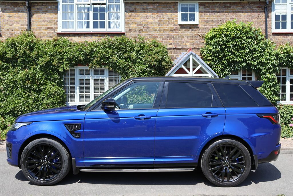 Land Rover Range Rover Sport 5.0 V8 Svr 4Wd Blue #4